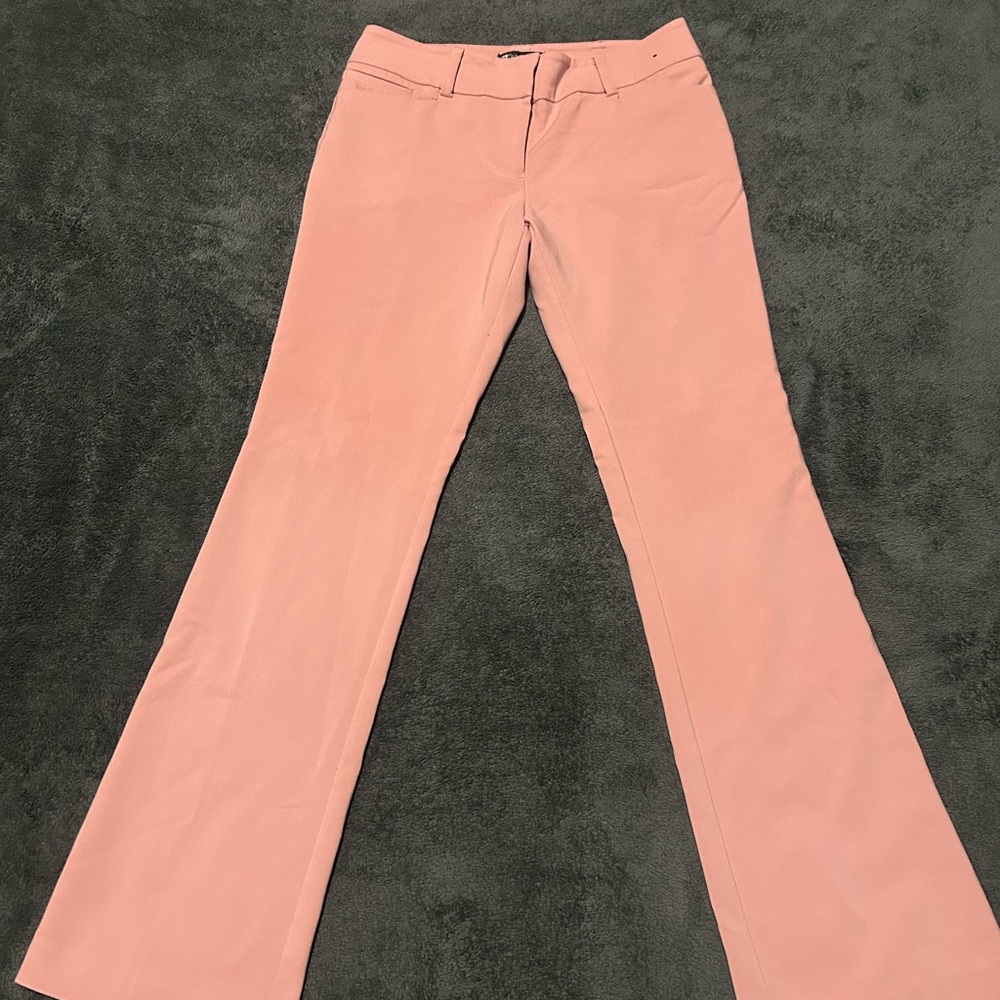 Women's Pink Flared Pants